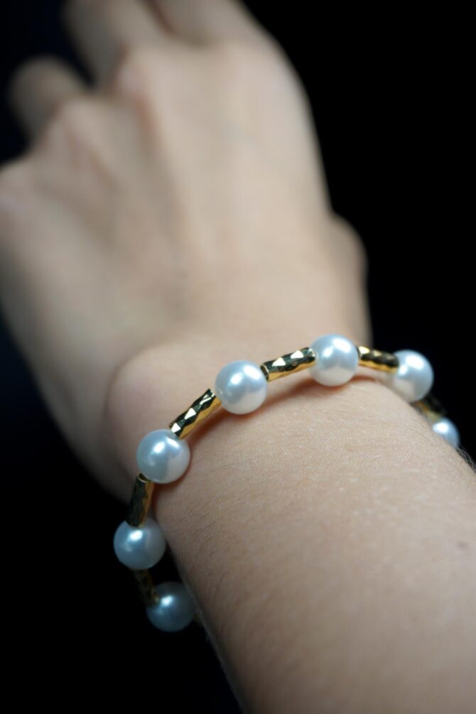 Pulsera en perlas