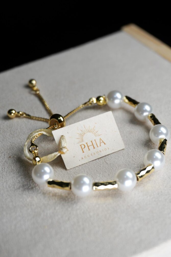 Pulsera en perlas - Imagen 3