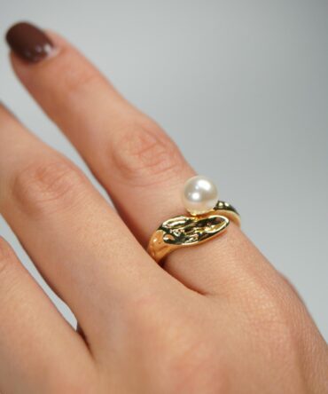 Anillo perla
