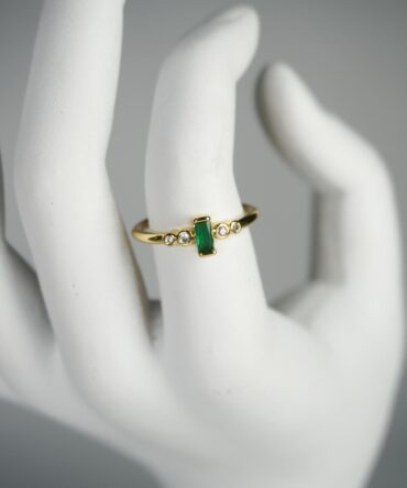 Anillo de esmeralda