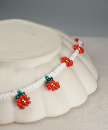 Collar de flores