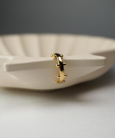 Earcuff de pepitas doble