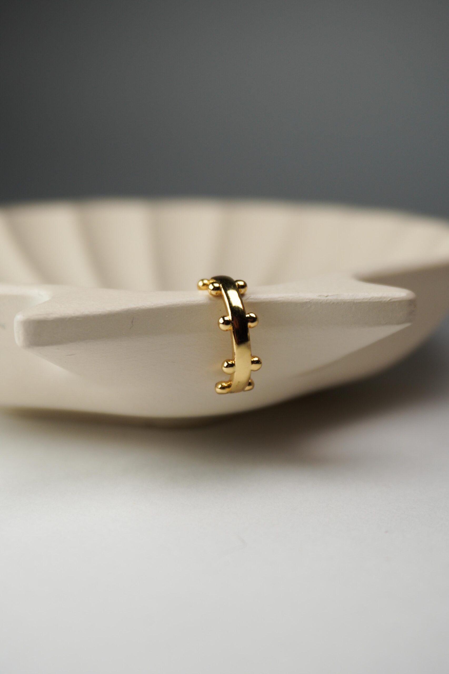 Earcuff de pepitas doble