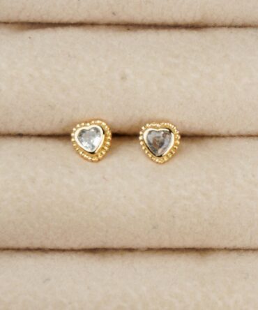 Topitos de corazón tipo perla