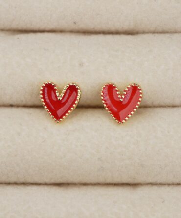 Topitos de corazón rojo