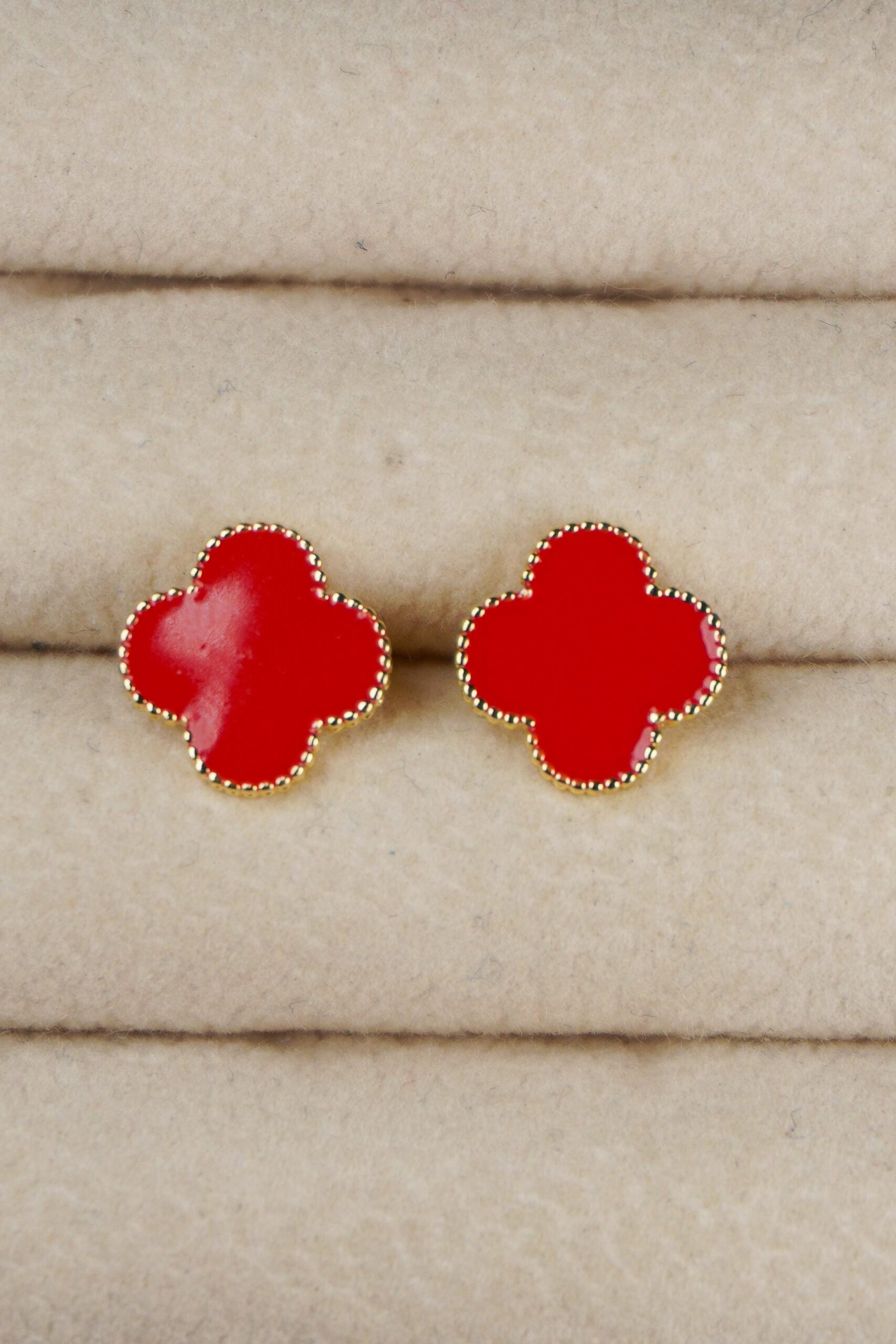 Topitos trébol rojo