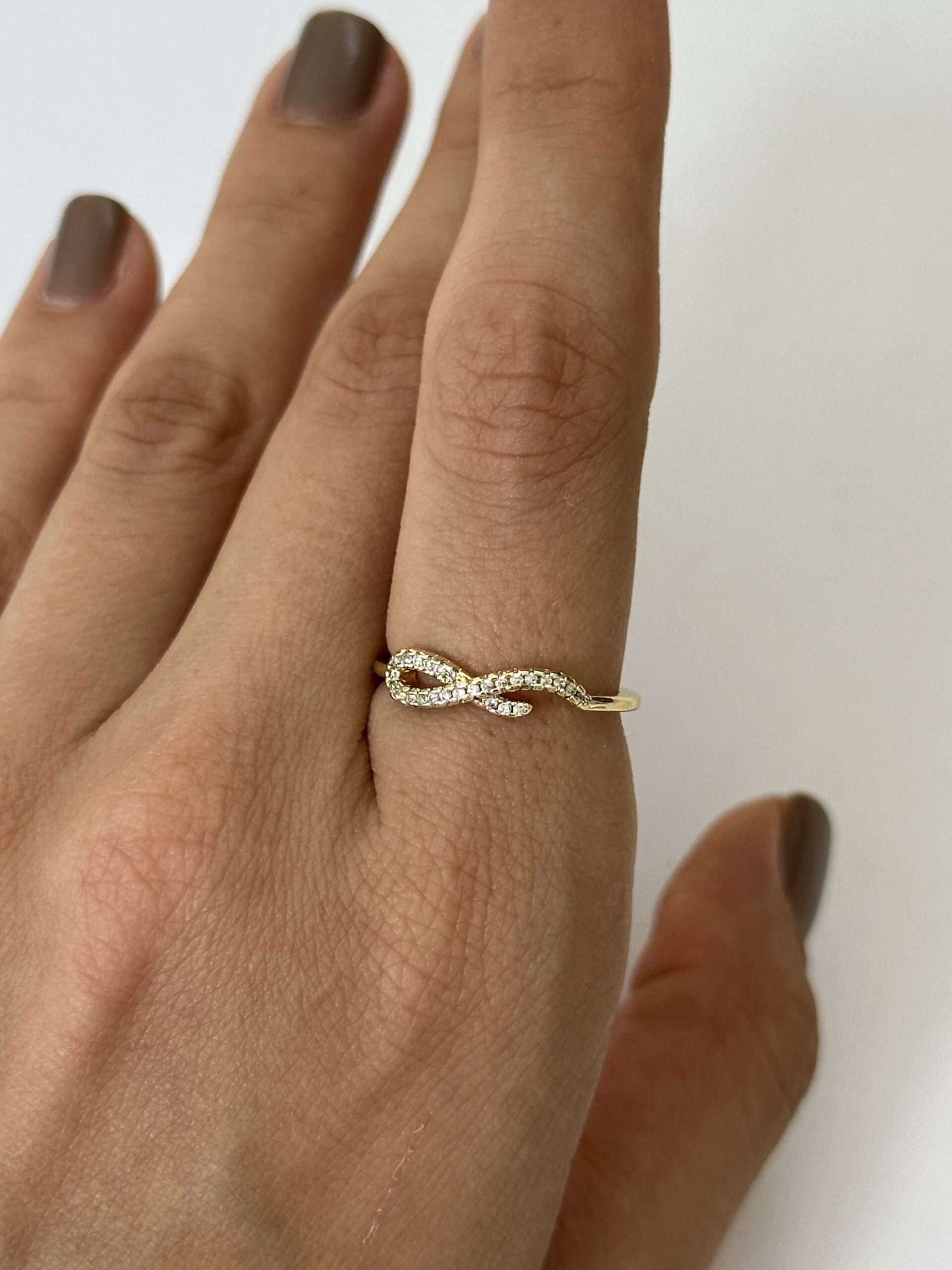 Anillo entrelazado doble - Imagen 4