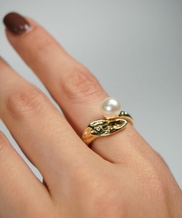 Anillo perla