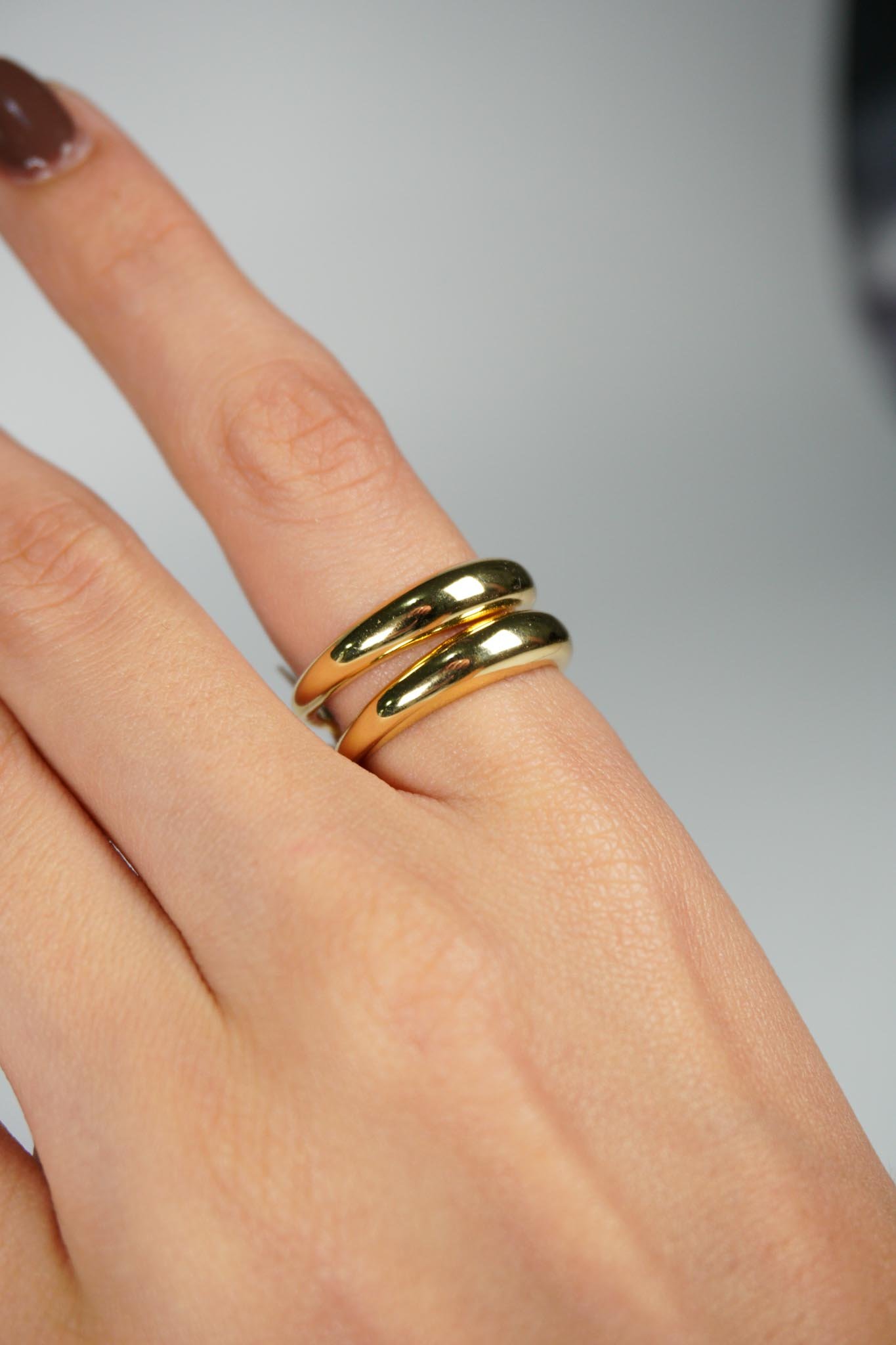 Anillo doble grueso - Imagen 5