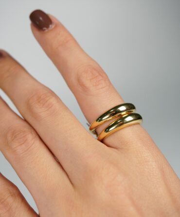 Anillo doble grueso