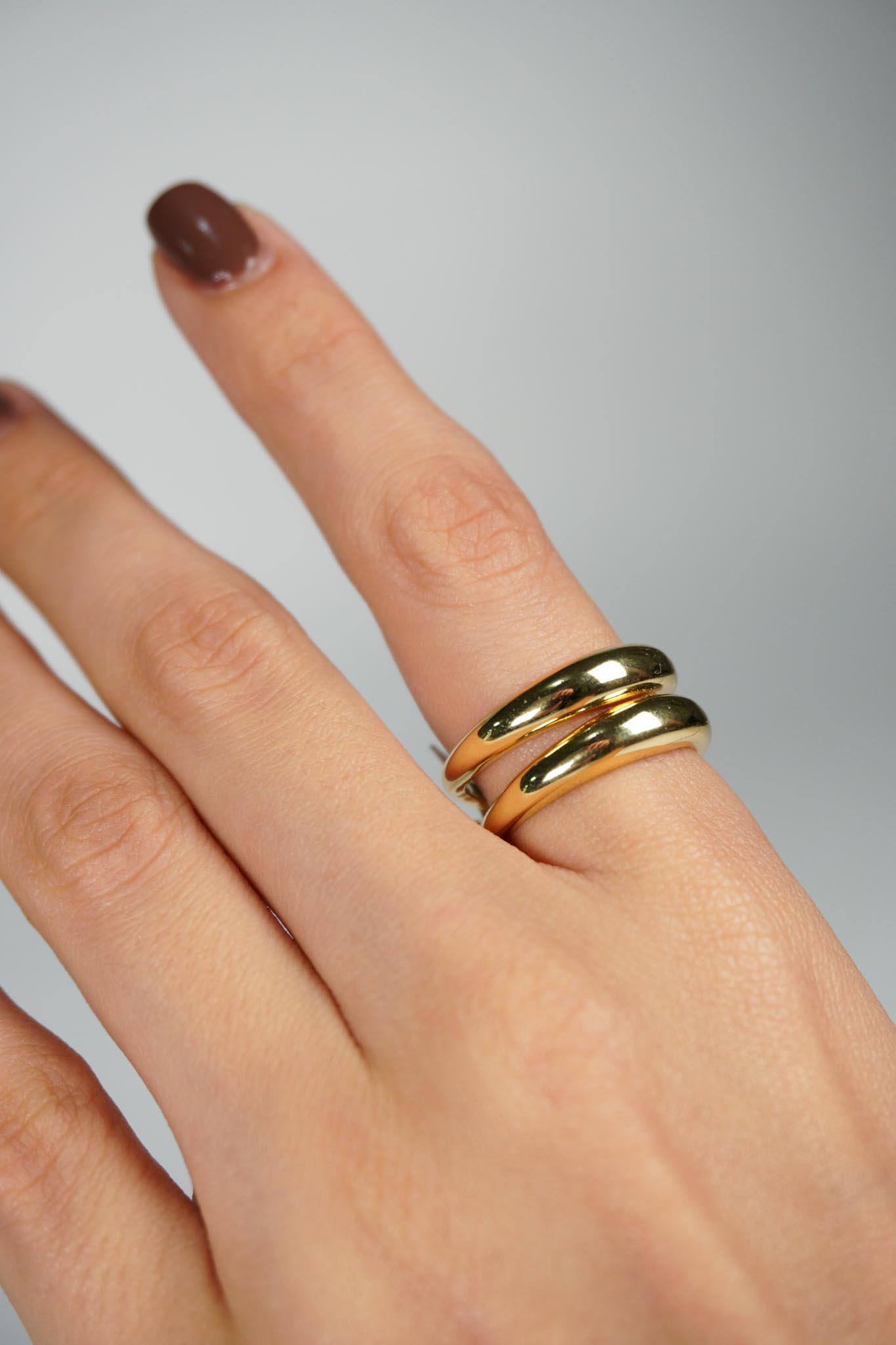 Anillo doble grueso