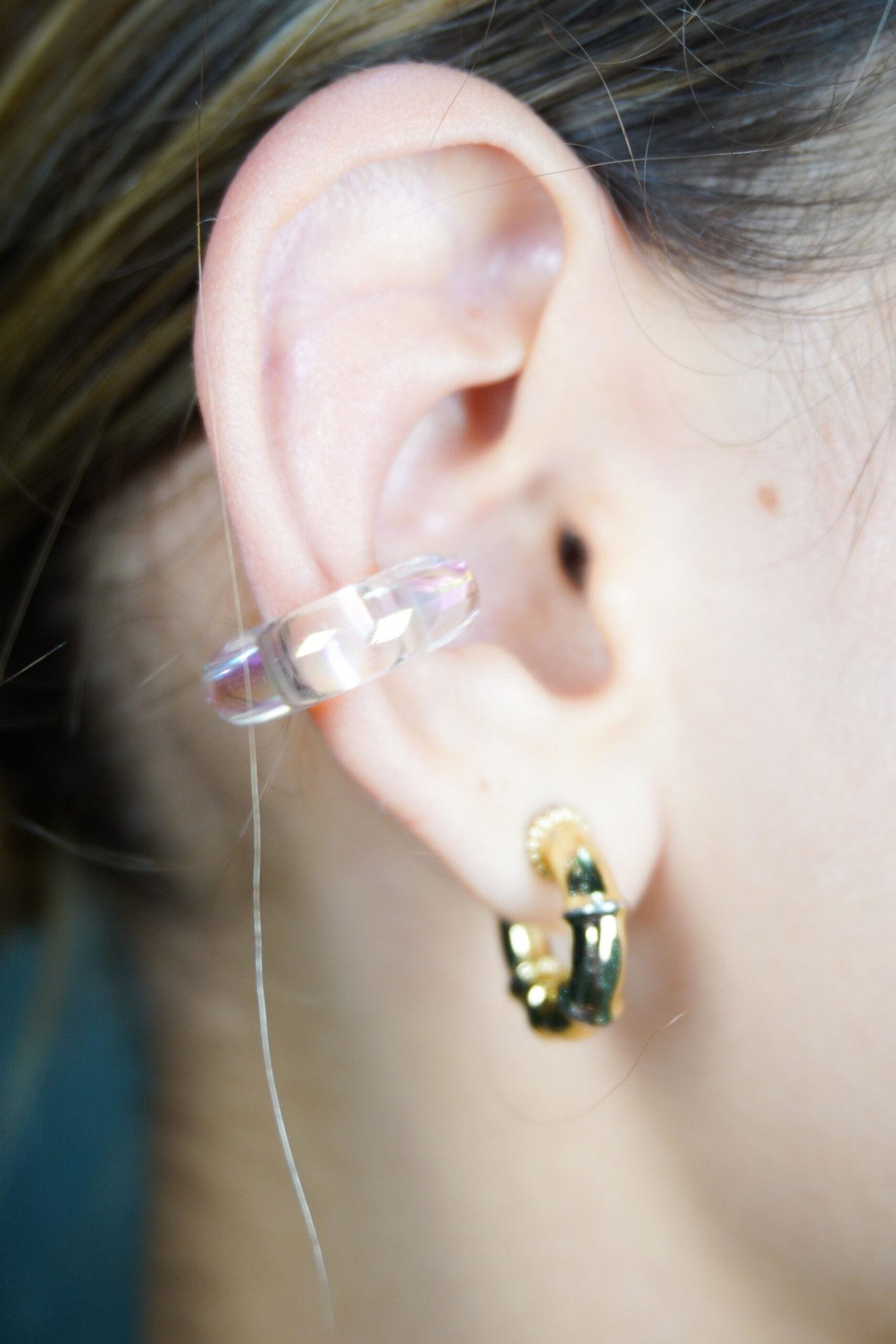 Earcuff transparente - Imagen 2