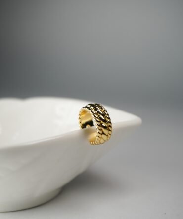 Earcuff entrelazado