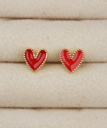 Topitos de corazón rojo