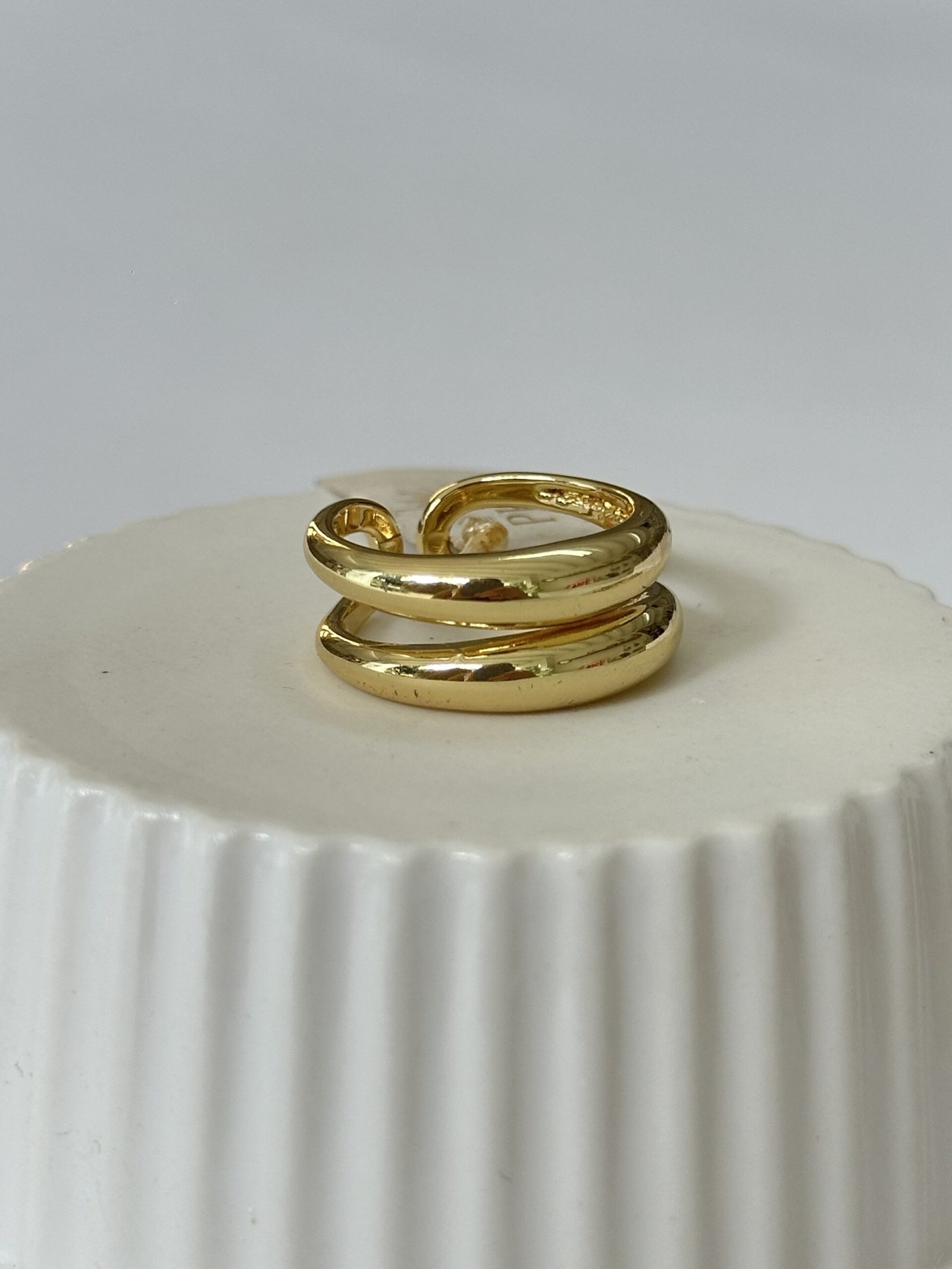 Anillo doble grueso - Imagen 3