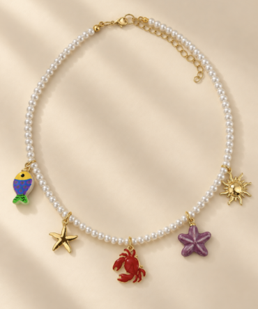 Collar de Perlas Ocean Charms