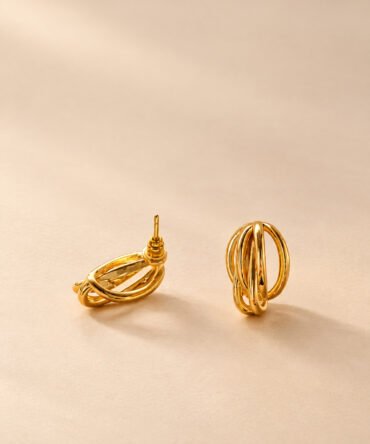Aretes Golden Twist