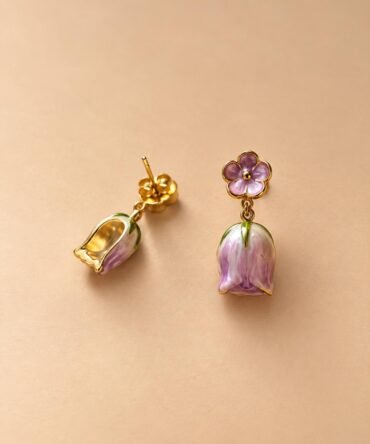 Aretes Lilac Bloom
